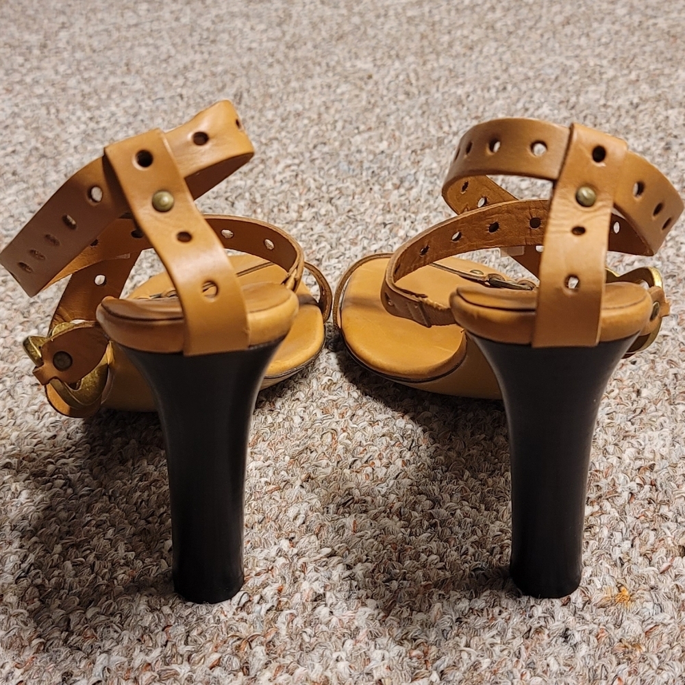 Bally Vintage strappy sandal heels - Picture 6 of 12